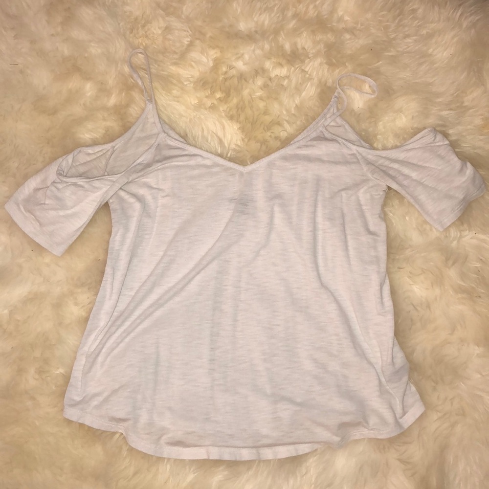 Shoulder cut out top